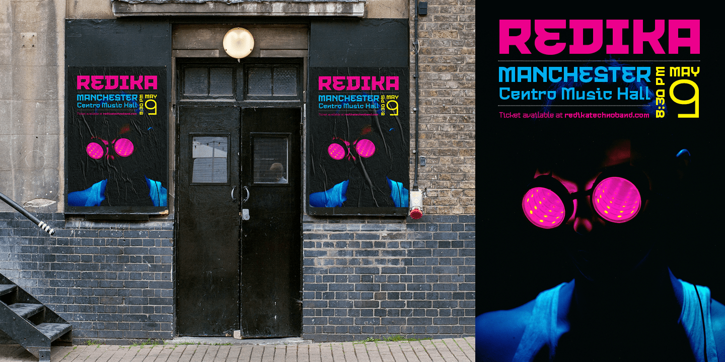 Experimo Font Poster #12