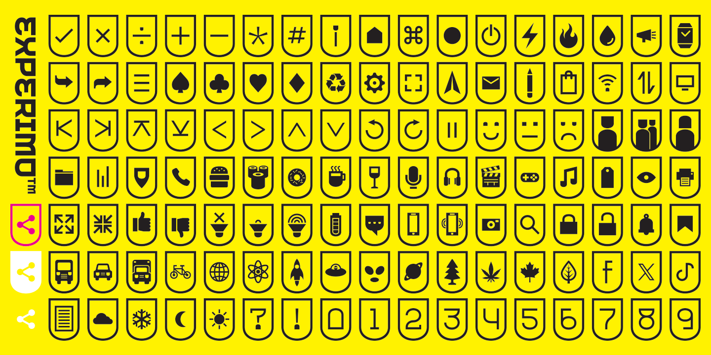 Experimo Font Poster #18