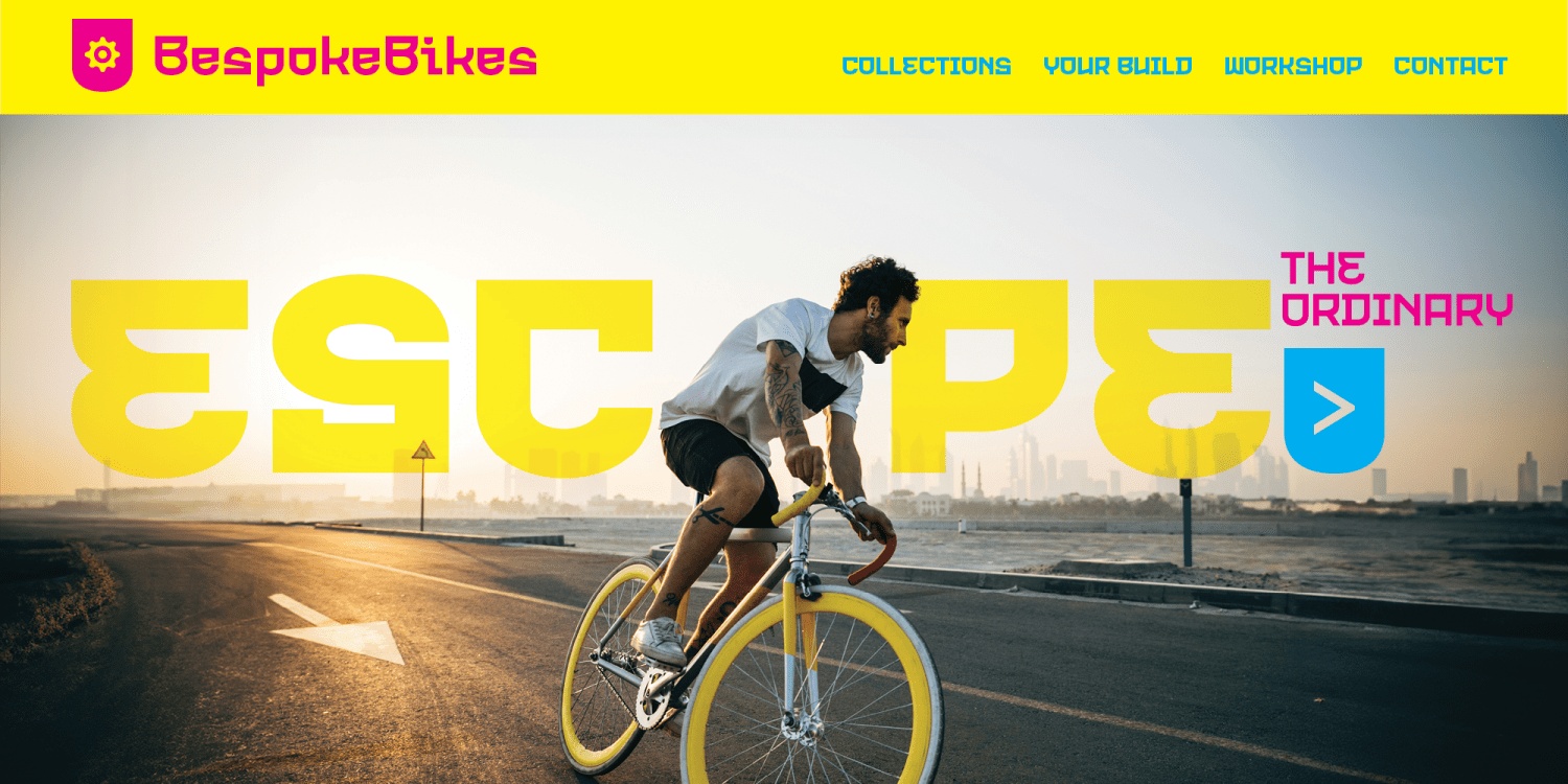 Experimo Font Poster #6