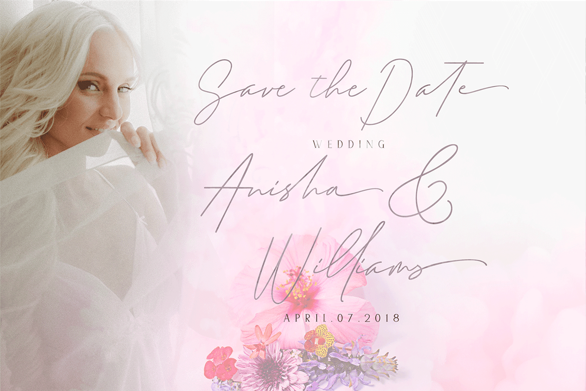 Aromatic Font Poster #2