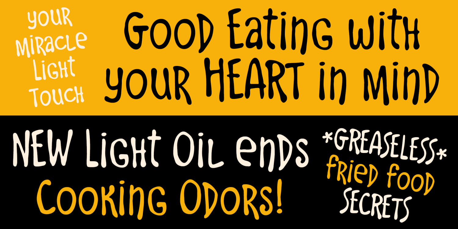 Eggdrop Font Poster #1