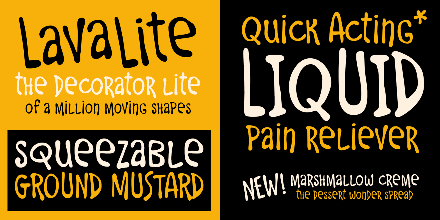 Eggdrop Font Poster #1