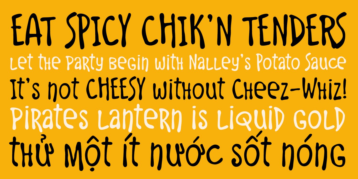 Eggdrop Font Poster #1