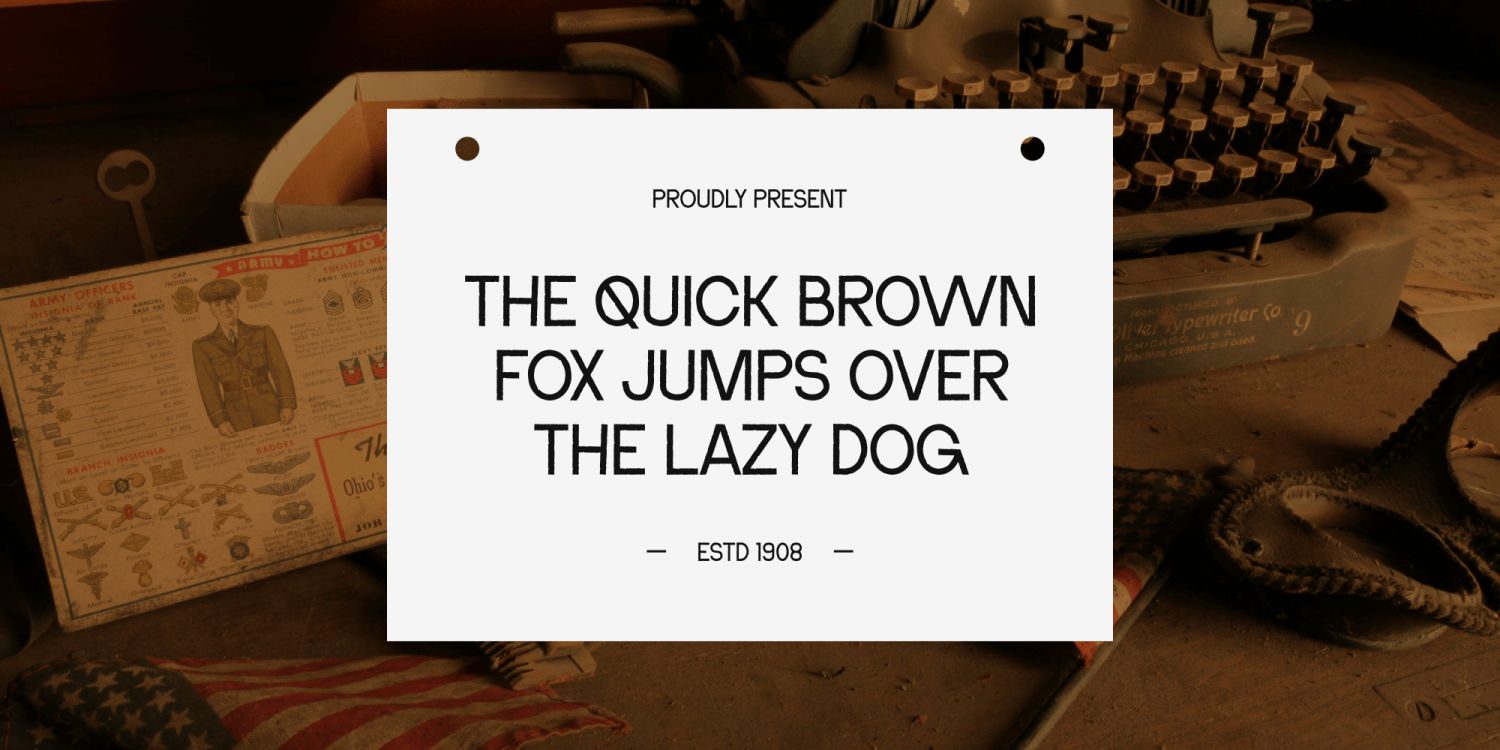 Glenda Sans Font Poster #1