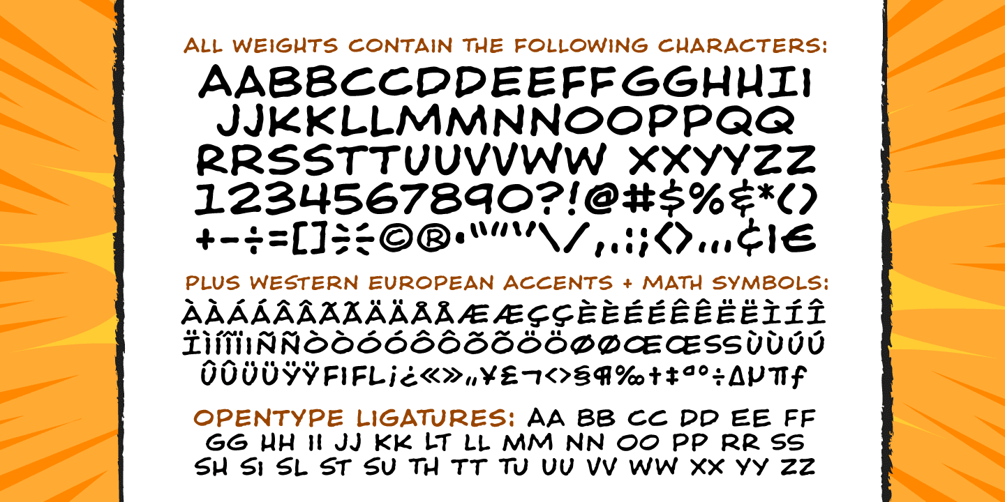 Shaky Kane Font Poster #1