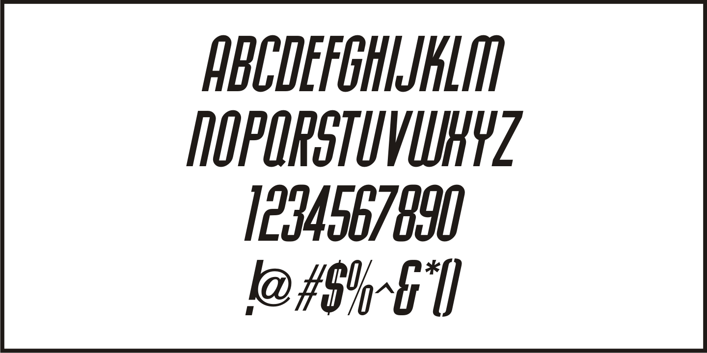 Allerton Font Poster #5