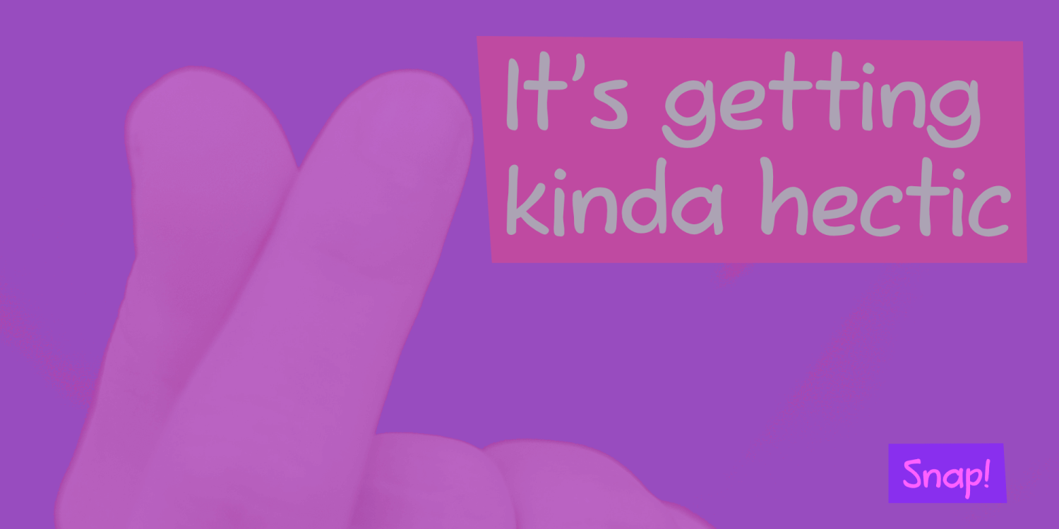 Snappy Fingers Font Poster #1