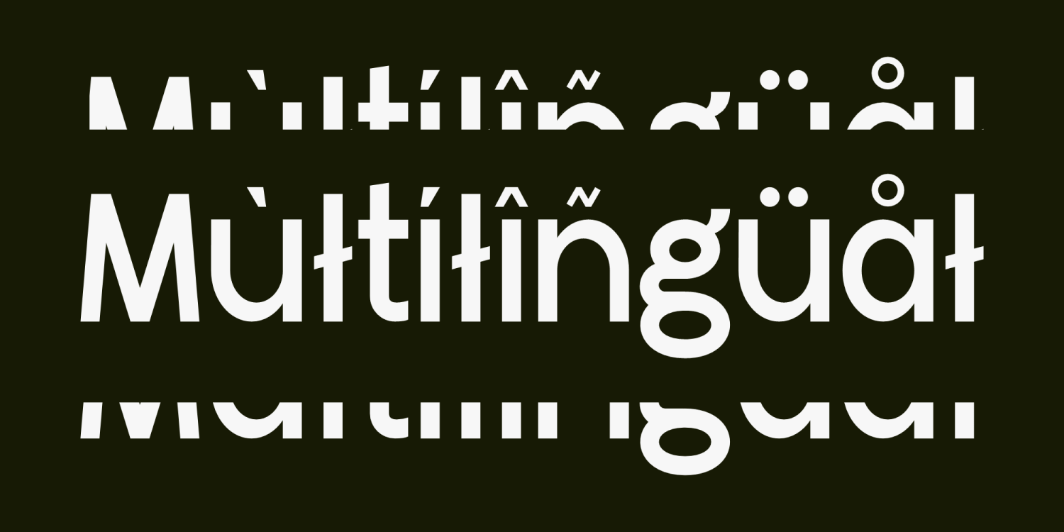 Marva Font Poster #1