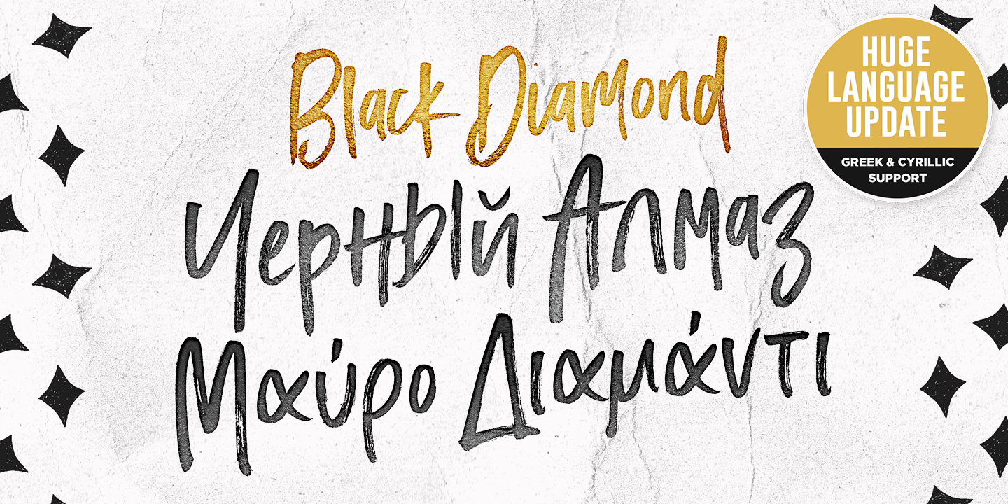 Black Diamond Poster