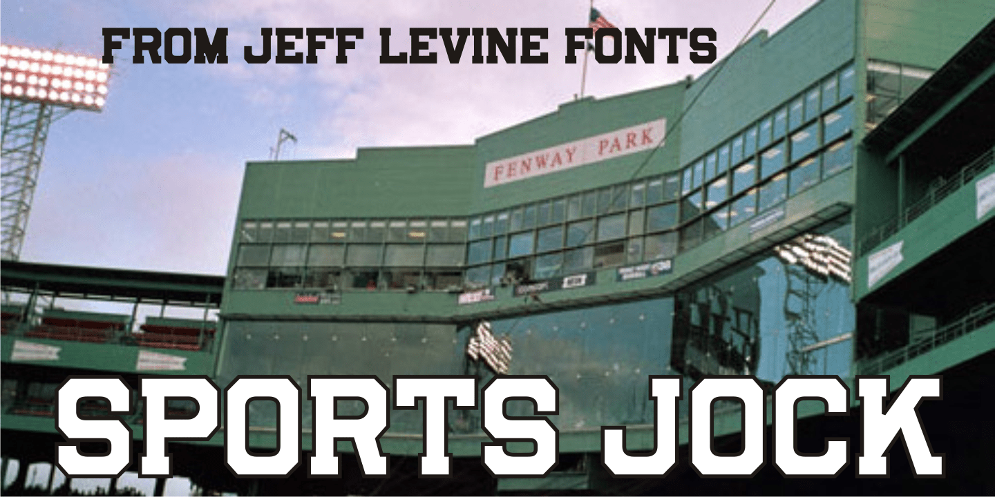 Sports Jock Font Family Poster