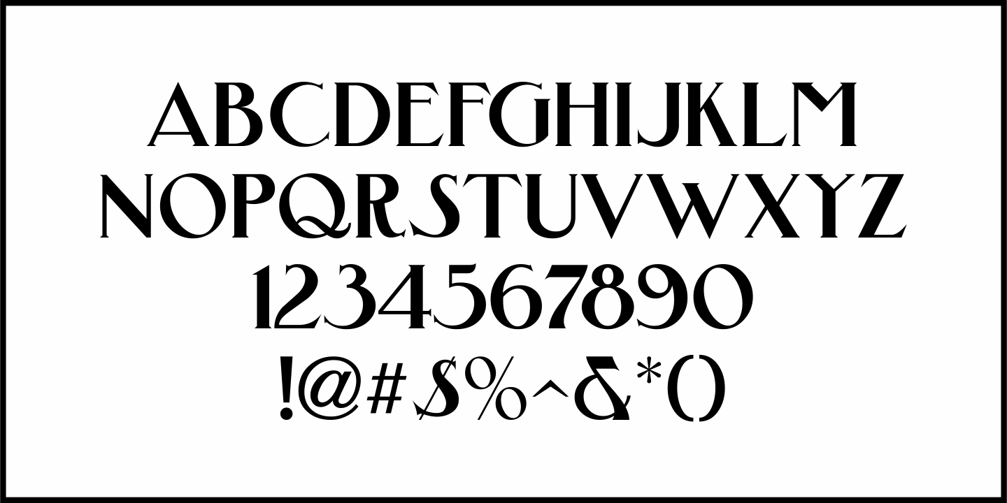 Office Manager Font Poster #3