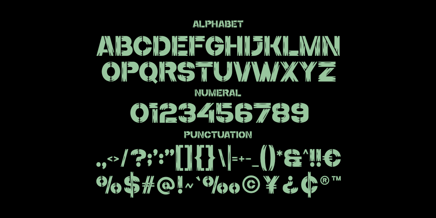Deland Font Poster #1