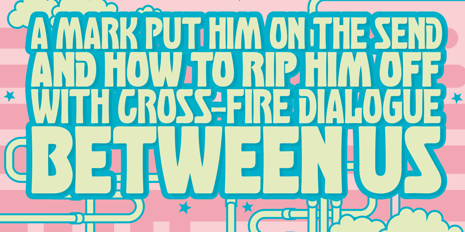 Huggy Font Poster #1