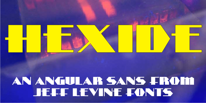 Hexide Font Family Poster
