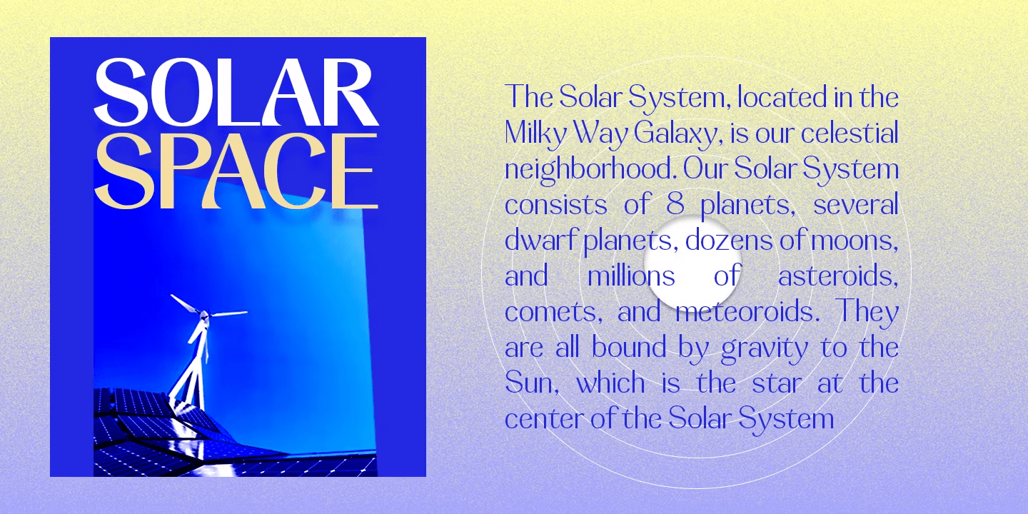 Getishan Font Poster #4