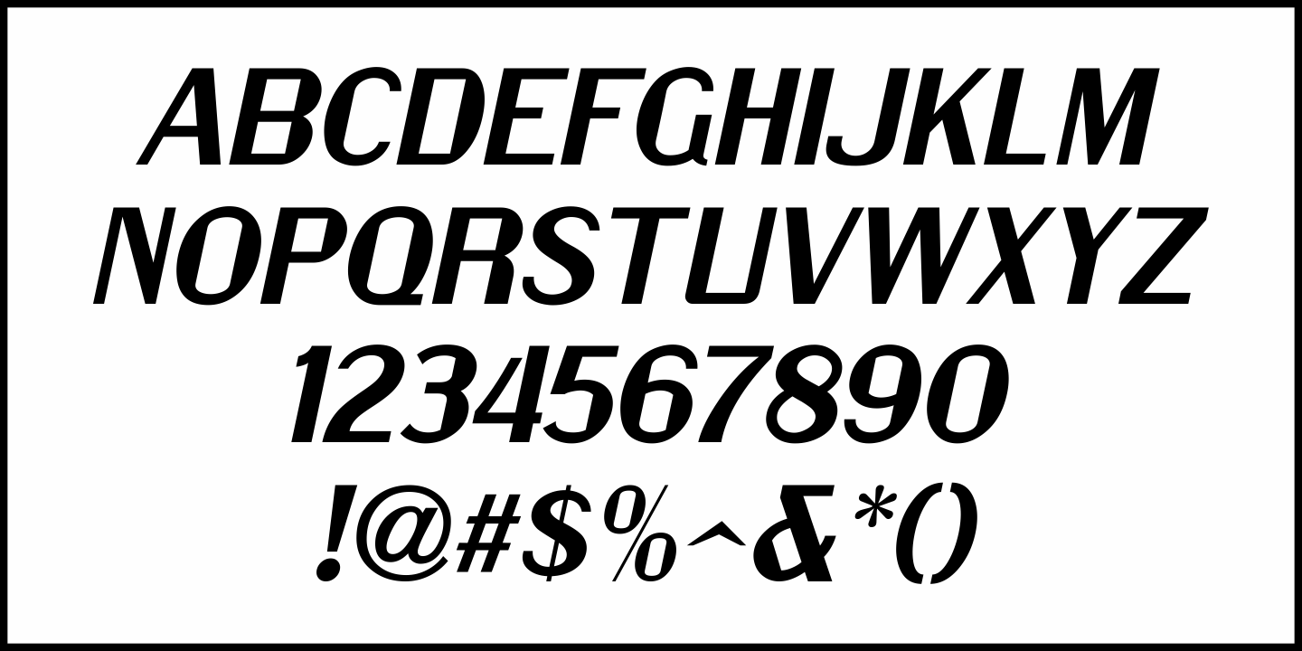 Antique Map Font Poster #1