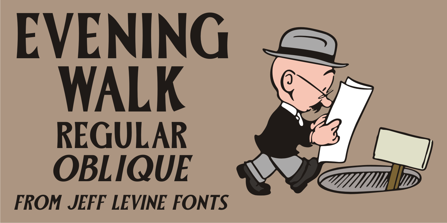Evening Walk Font Family