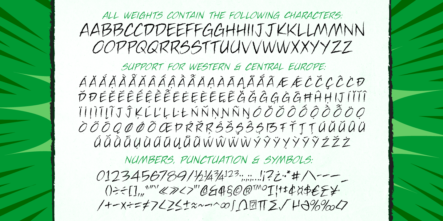 Graphite Club Font Poster #1