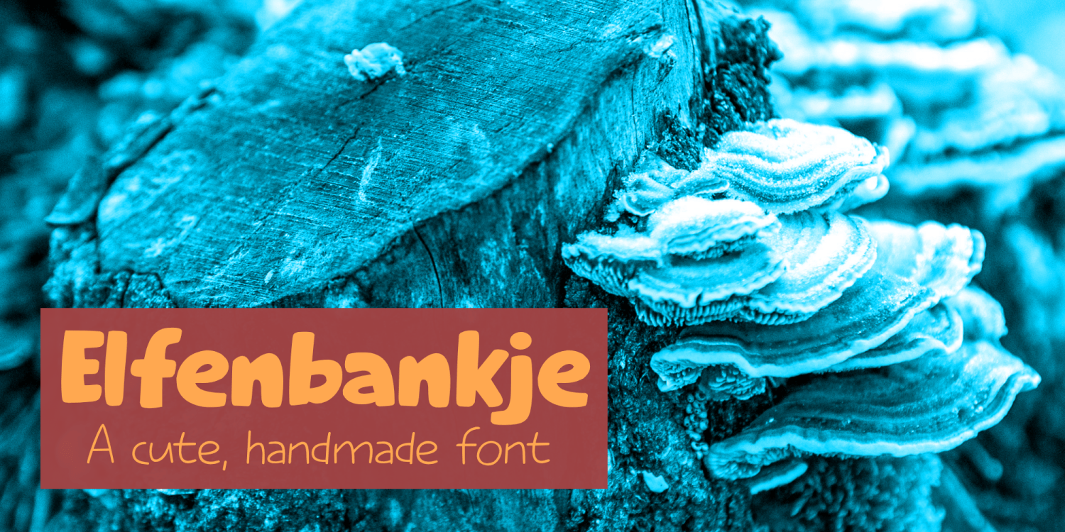 Elfenbankje Poster