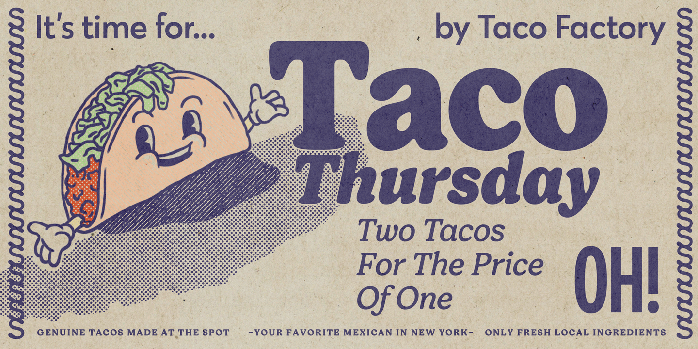 Giorgia Font Poster #6