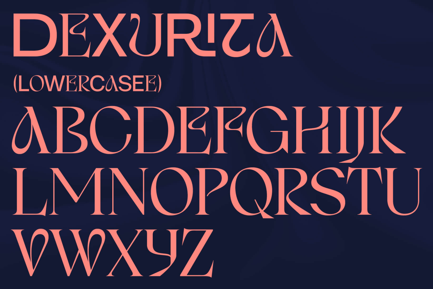Dexurita Font Poster #1