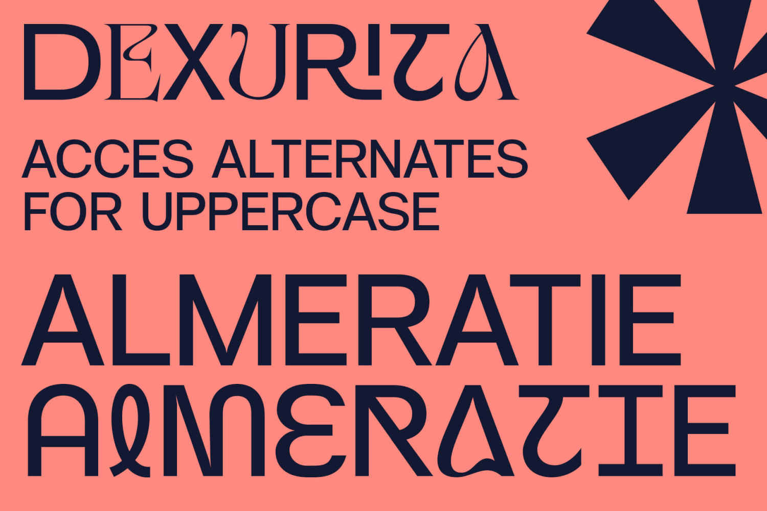 Dexurita Font Poster #1