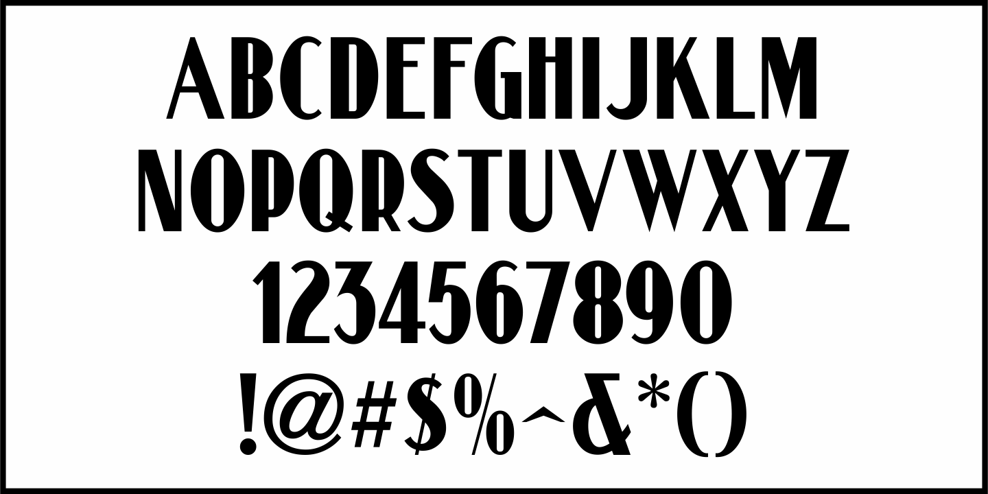 Film Comedy Font Poster #3
