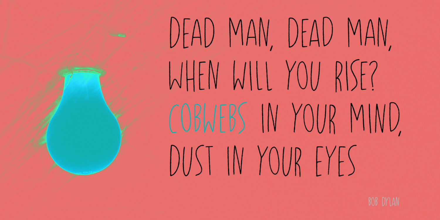 Cobweb Afternoon Font Poster #1