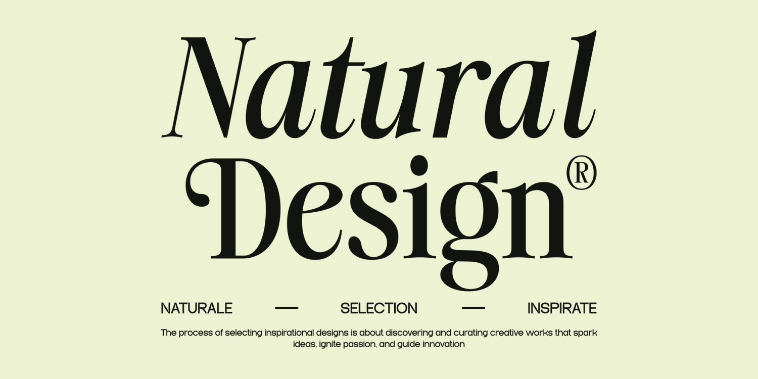 Noefire Font Poster #1