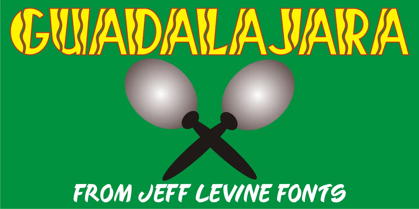 Guadalajara Font Family Poster