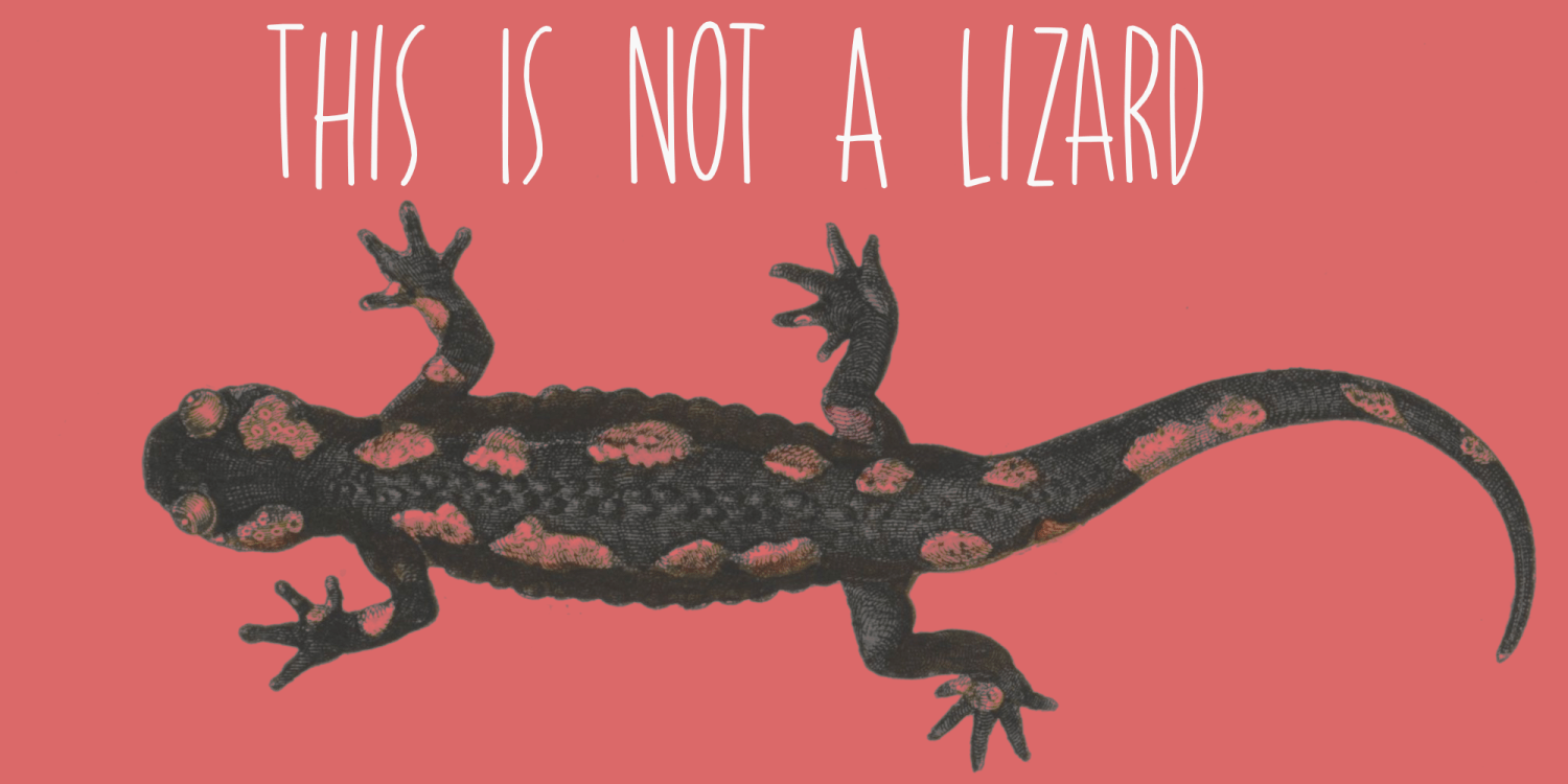 Chill Lizard Font Poster #1