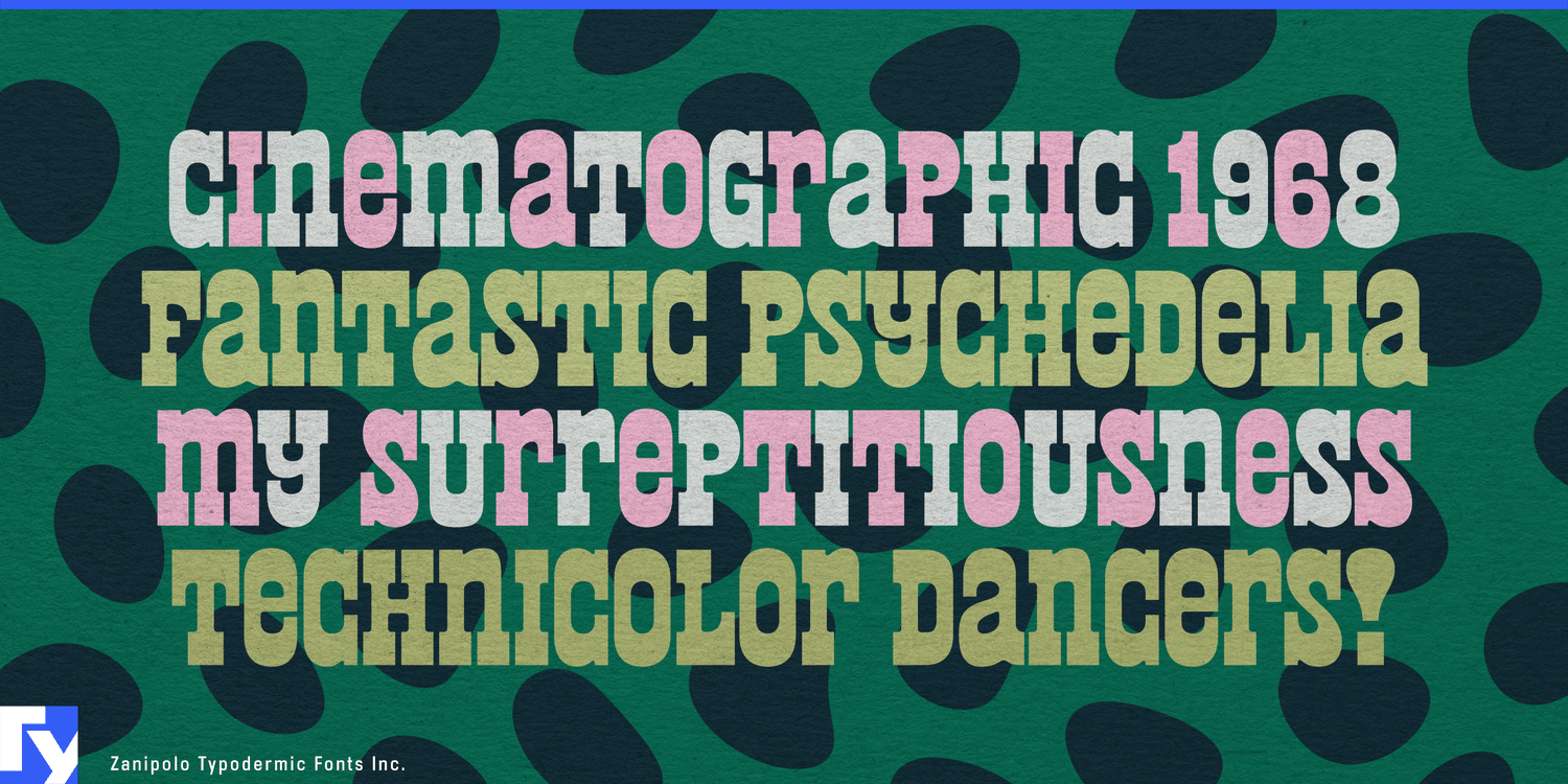 Zanipolo Font Poster #1