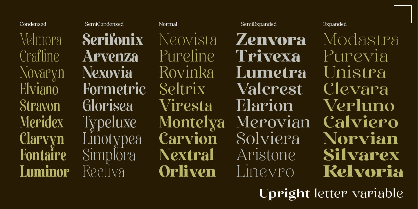 Sevontic Font Poster #1