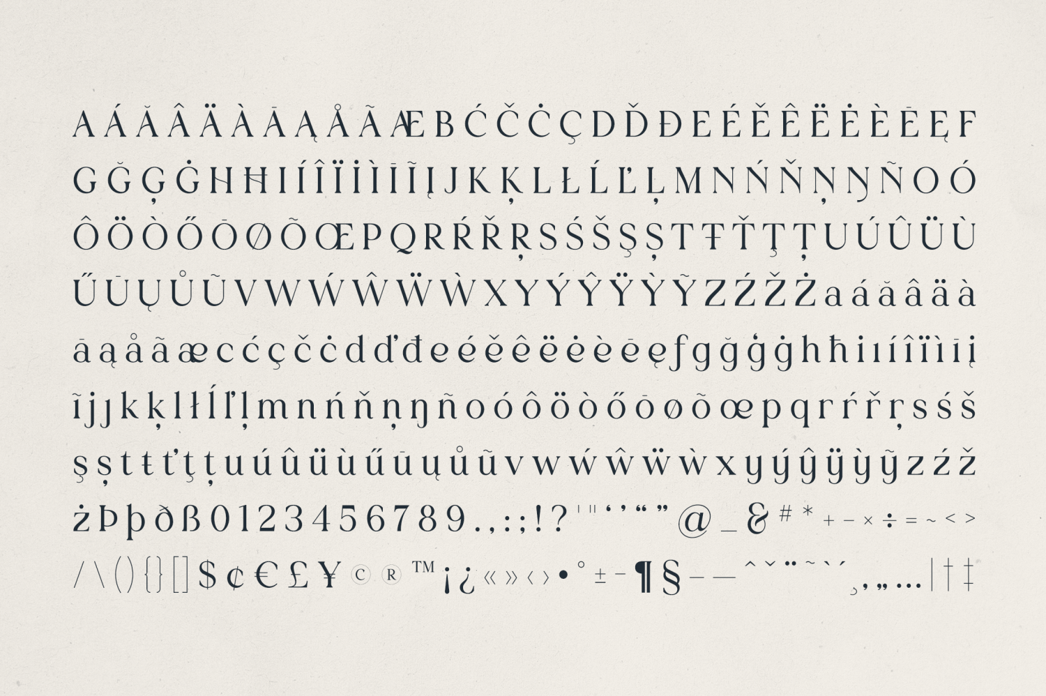 Vurnia Font Poster #1