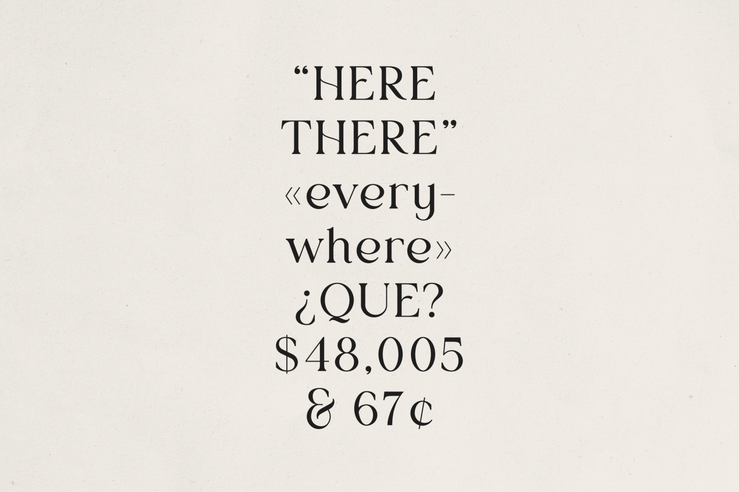 Vurnia Font Poster #1