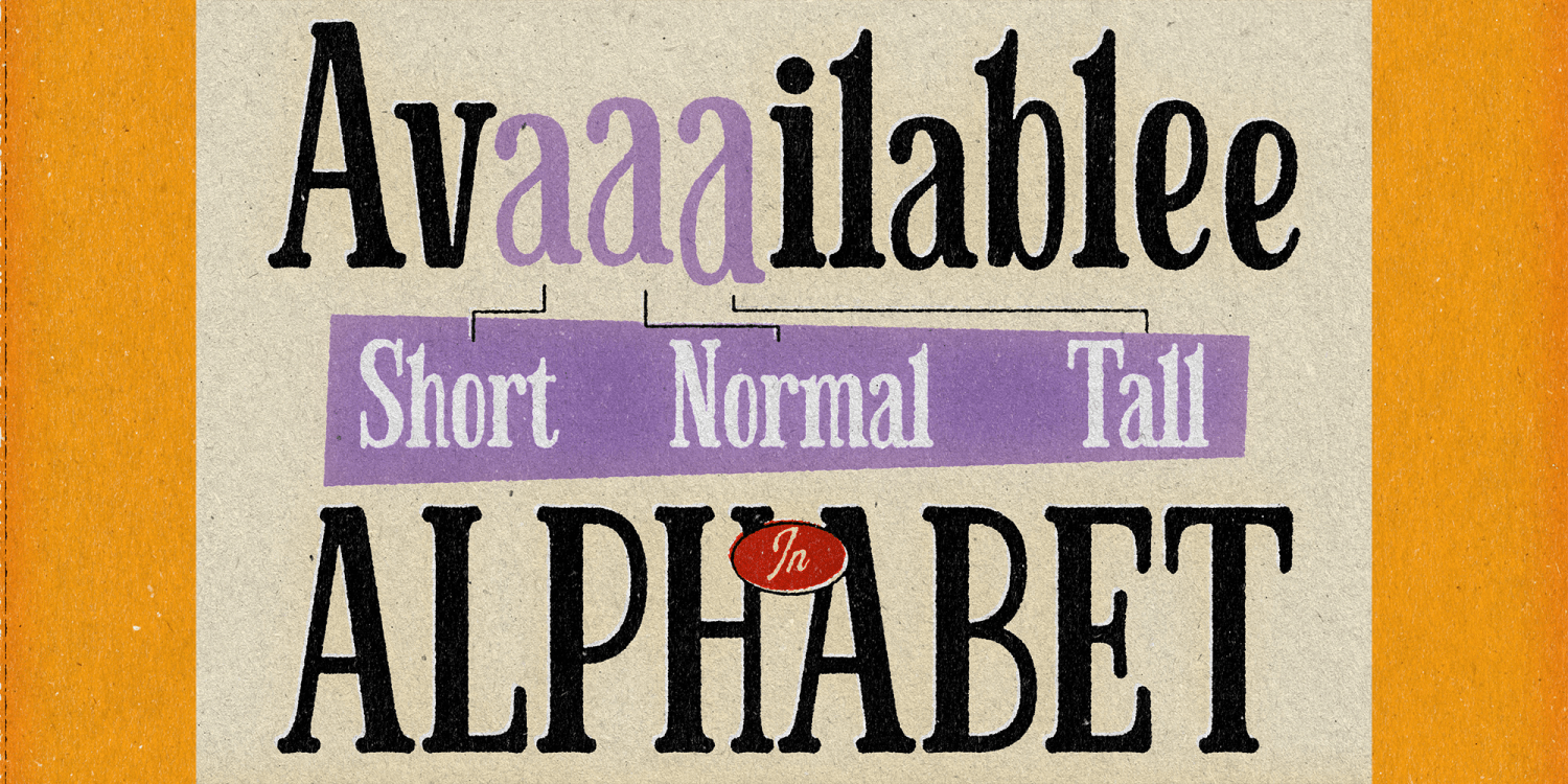 Hillfigure Font Poster #3