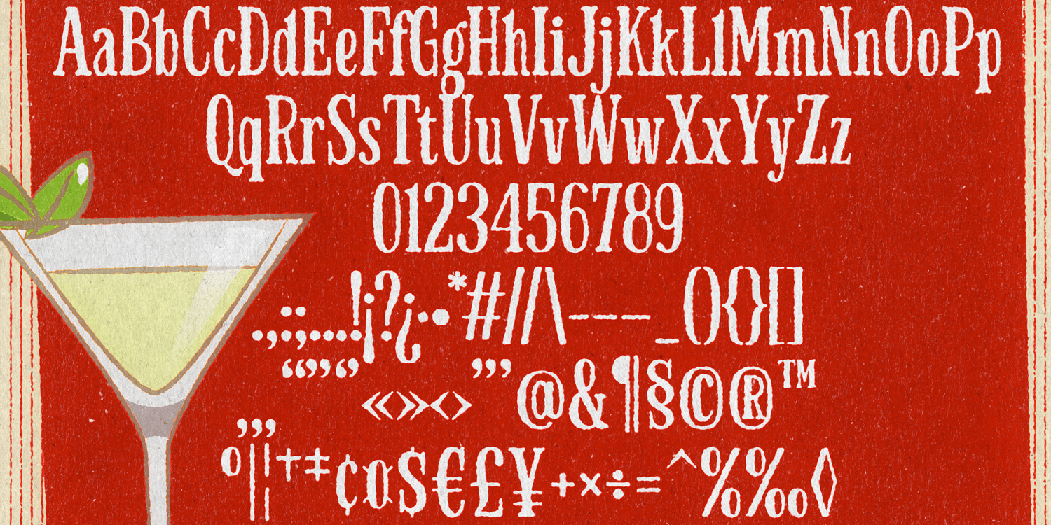 Hillfigure Font Poster #5