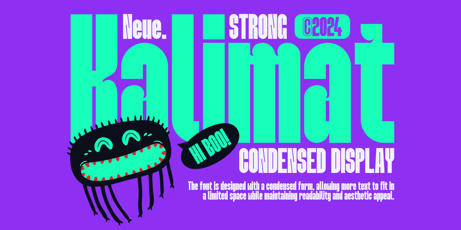Neue Kalimat Font Poster #1