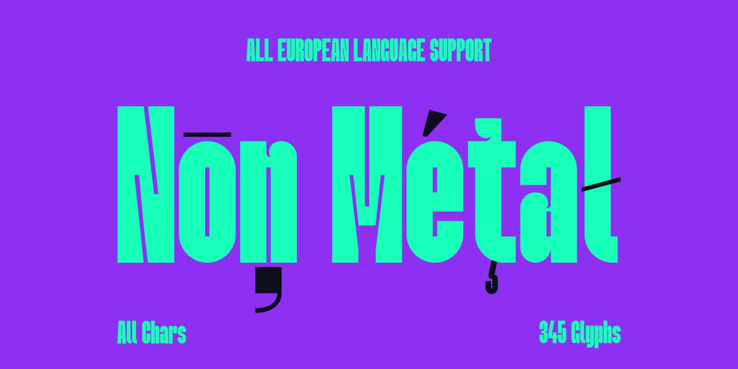 Neue Kalimat Font Poster #1