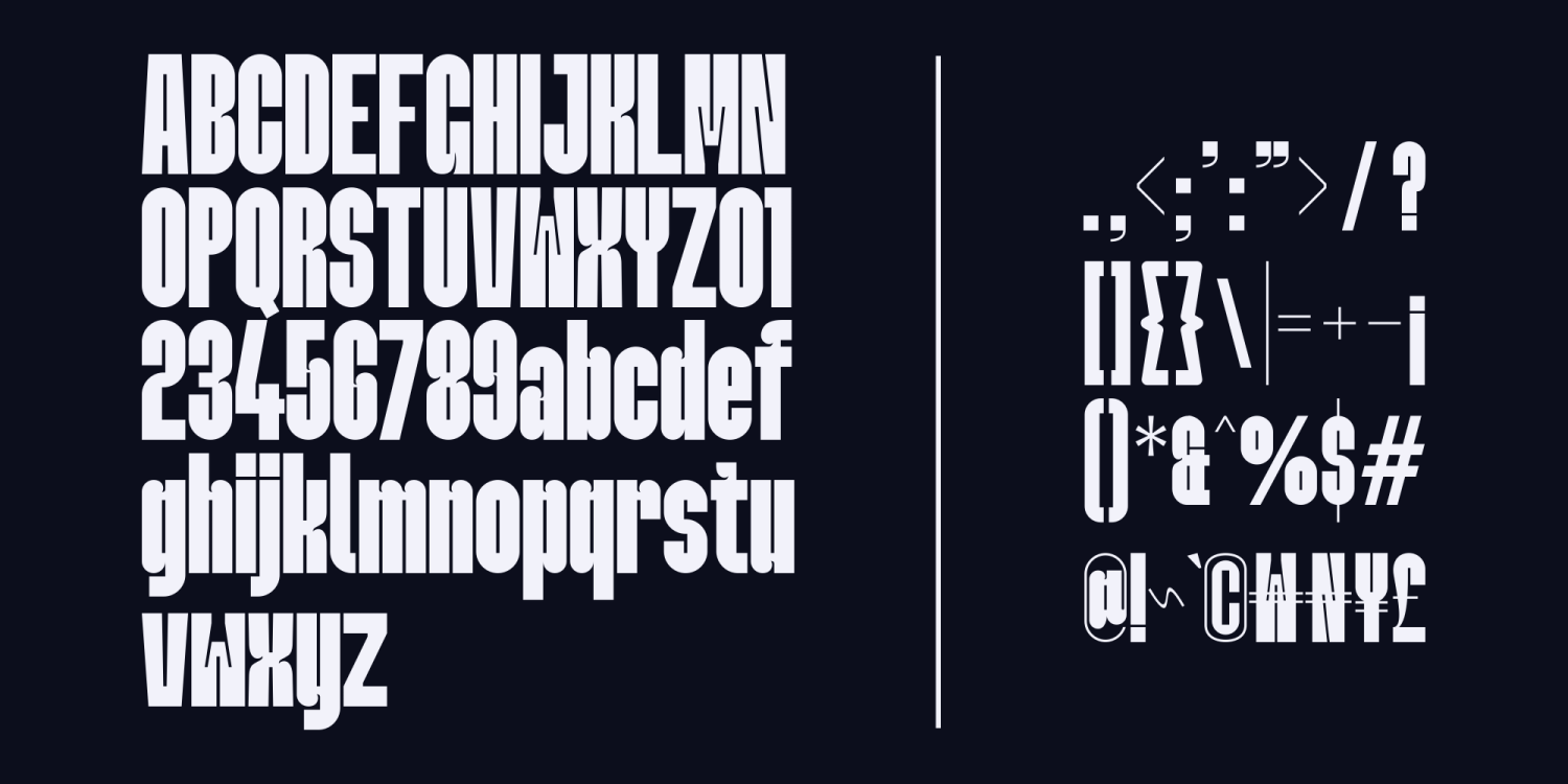 Neue Kalimat Font Poster #1