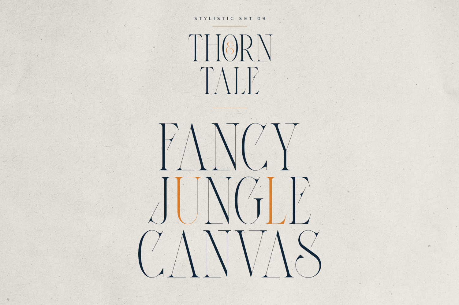 Thorn & Tale Font Poster #1
