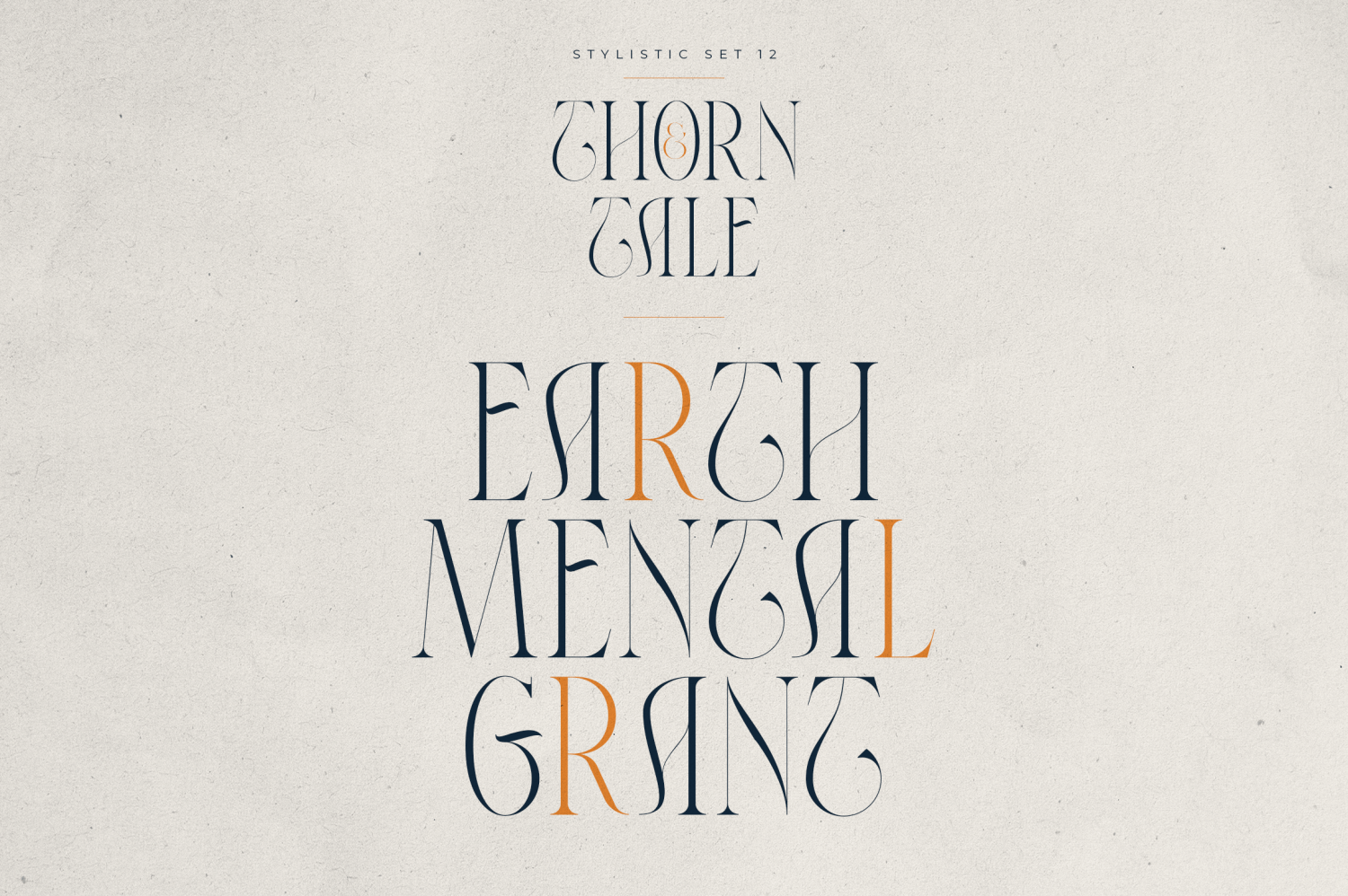Thorn & Tale Font Poster #1