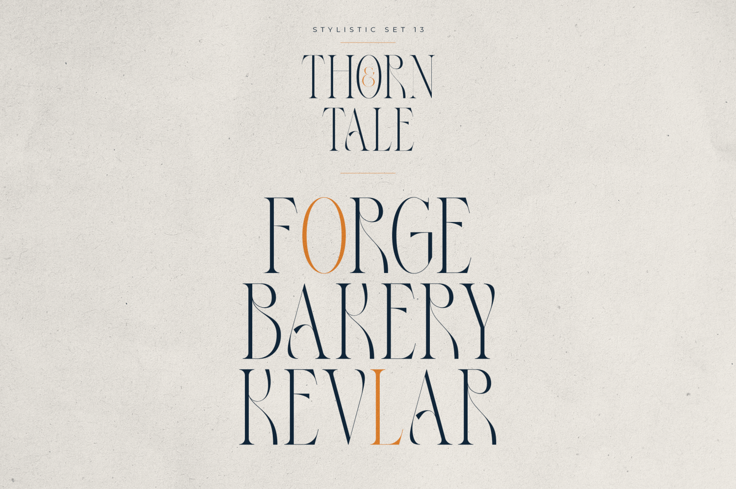 Thorn & Tale Font Poster #1