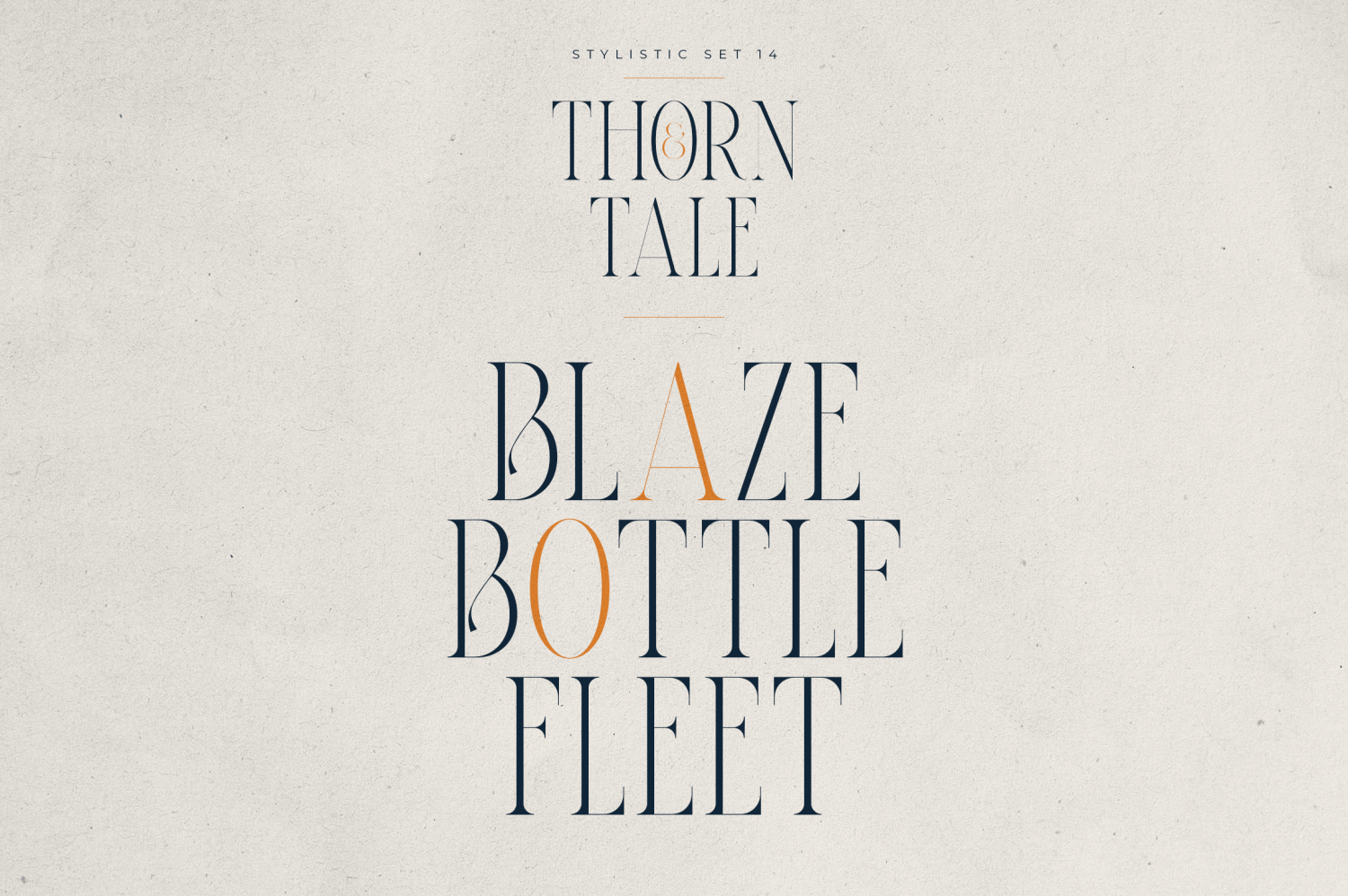 Thorn & Tale Font Poster #1