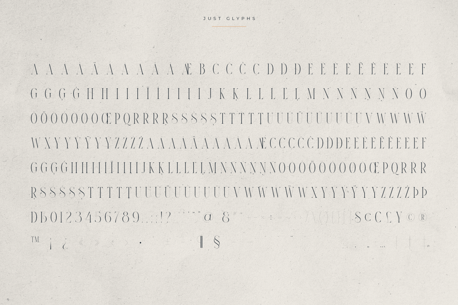 Thorn & Tale Font Poster #1