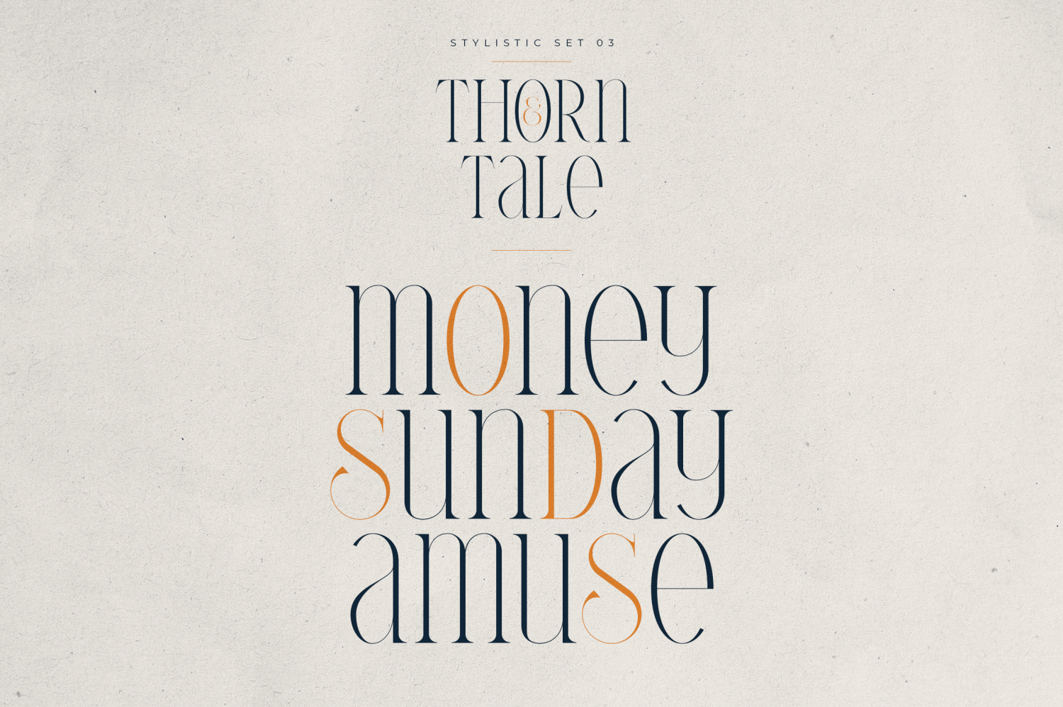 Thorn & Tale Font Poster #1