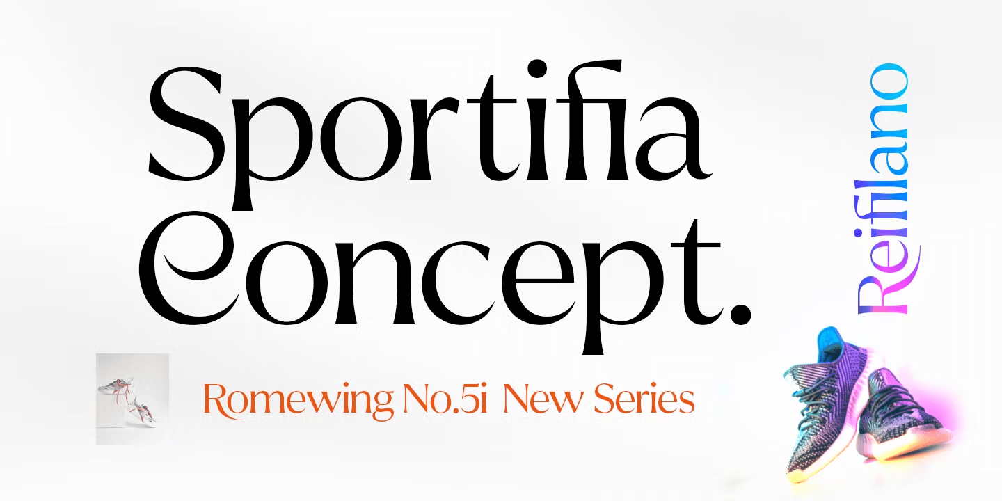 Reifilano Font Poster #11