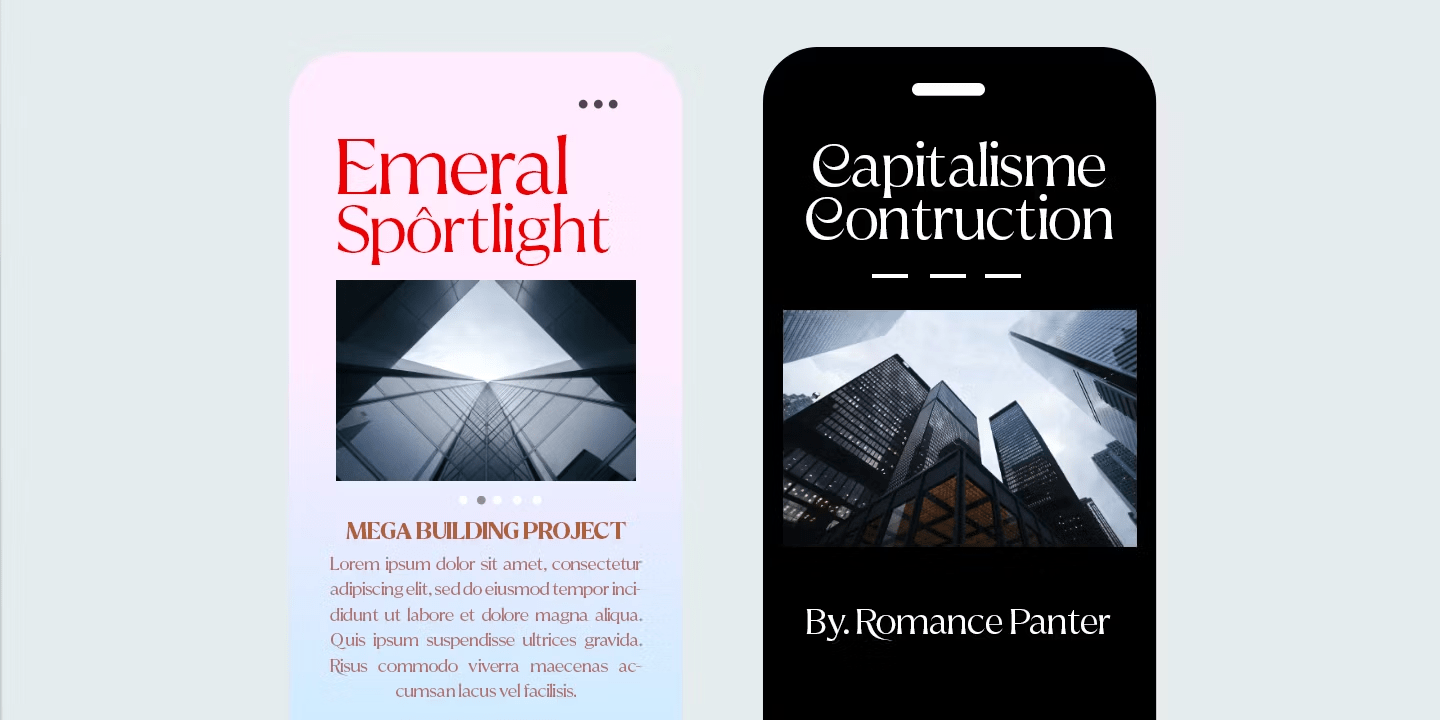 Reifilano Font Poster #6