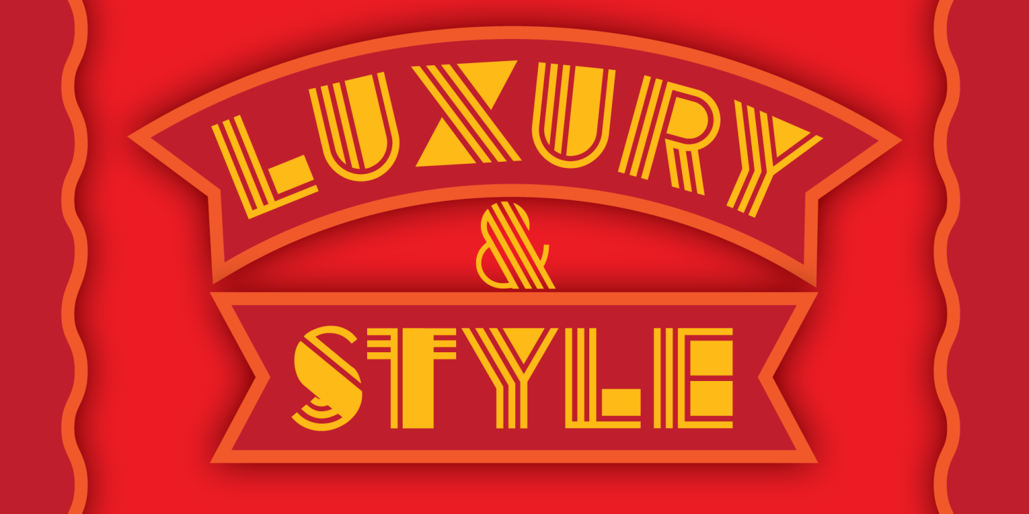 Deco Duo Font Poster #1