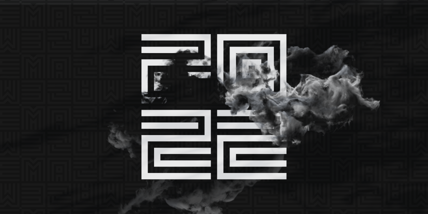 Geommaze Font Poster #8